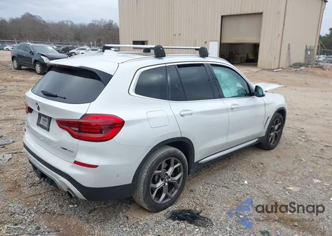 2021 BMW X3 xDrive30I из США, поврежденный, VIN 5UXTY5C07M9H33261
